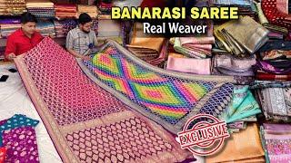 100% Original Banarasi Silk Saree Collection - Wholesale Price // Direct from Banaras