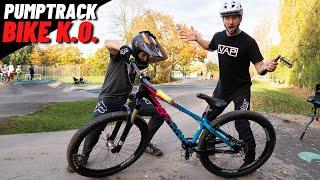 PUMPTRACK CHALLENGE Freiburg mit Oli Wittmers | Game of BIKE - CRASH & Fahrrad kaputt | Jordan Hugo