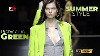 SUMMER STYLE I PISTACCHIO GREEN I Spring Summer 2024 - Fashion Channel Chronicle