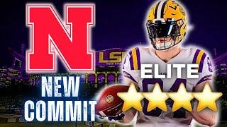 NEWS: ELITE LSU Transfer COMMITS TO NEBRASKA | 4-Star Mac Markway | Husker Football Recruiting