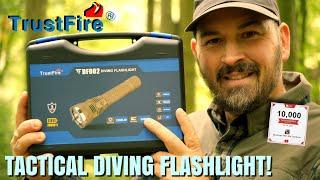 3200 Lumen Tactical Style Diving Flashlight! From Trustfire. Is It Any Good!?