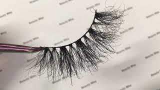 854A fluffy real mink eyelashes#factoryoriginal #wholesaleminklashes #0weight