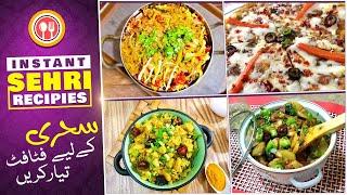 4 Quick and Yummy Sehri Recipes by Food Fiction
