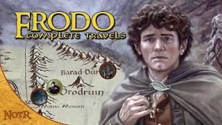 The Complete Travels of Frodo Baggins | Tolkien Explained