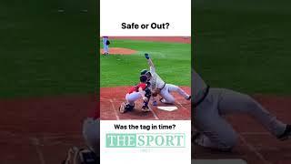 Was this safe or out?