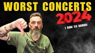 WORST METAL CONCERTS OF 2024: The 7 Shows That Let Me Down