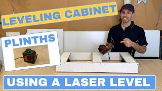 How To Level Cabinet Plinths - The Fastest & Easiest System with No Fuss or Failure Guarantied!!!