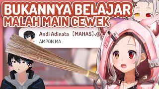 [ENG CC] Lili Whacking Andi with a Broom [Liliana Vampaia Ch. 吸血鬼 リリアナ]