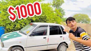 ASMR in $1000 Car 