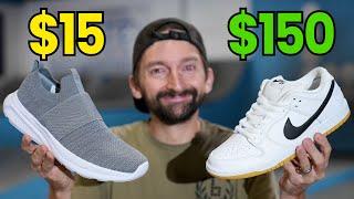 WALMART SLIP ON SHOES VS NIKE SB DUNKS GAME OF SKATE!