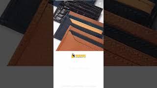 3 Cool Insights About Leather Card Holders #dugrosleatherindia #leathercardholder #leatherelegance