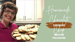 Chocolate Chip Cookies Recipe Homemade Nestle Tollhouse @ourforeverfarm