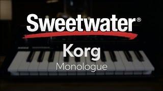 Korg Monologue Analog Synth Review — Daniel Fisher