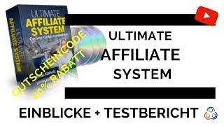 Ultimate Affiliate System - Erfahrungen, Testbericht, Einblicke + Gutscheincode 20% Rabatt