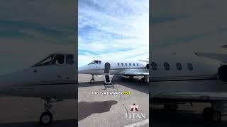 Check out this $4 million private jet- Hawker 850XP ️ #privatejet #jetcharter  #jettravel