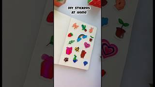 Market Wale Stickers Ghar Pe Banae #diy #craft #drawing #sticker
