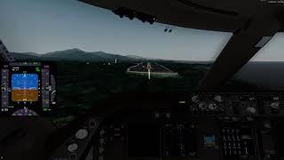 [P3D] P3D4.5 PMDG 747 RKNY ILS RWY33 Approach Practice