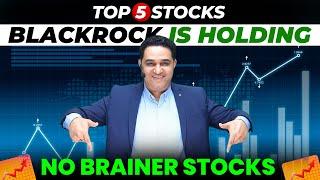 Top 5 Holding of Black Rock in India 2024 | Best 5 Stocks to Invest on Every Dip @realscalpervipul