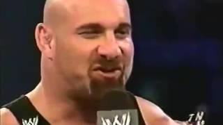 Triple H Meets Goldberg For The First Time