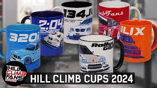 Hill Climb Cups // Hill Climb Mugs // HillClimbFans Tassen