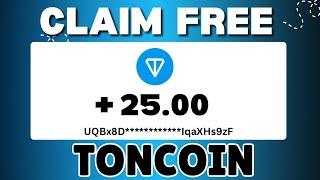 FREE TON COIN 2025 - Free Ton Mining Site | Get 25 TonCoin Airdrop (No Investment)