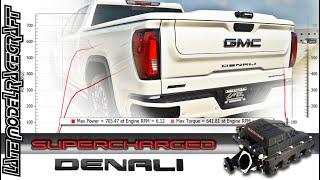 2023 Supercharged Denali: 700WHP, 4WD Burnouts, and Unmatched Power! - Late Model Racecraft