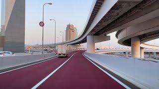 [ Driving Japan ] Tokyo City Highway. Relax and sleep.　首都高速