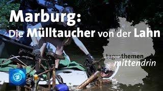 Marburg: Die Mülltaucher von der Lahn | tagesthemen mittendrin