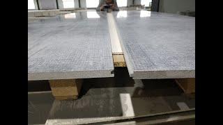 Detail Production Process of MgO board Magnesium oxide Board Production Line, Mgo Board Machine