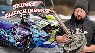 Skidoo 850 Secondary Clutch Roller Replacement  And Test Runs!