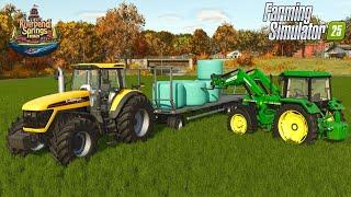 Silage to Fund Upgrades | Farming Simulator 25 | Riverbend Spring Let's Play EP 8