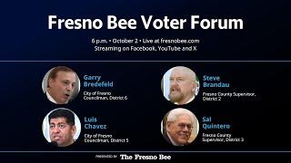 Watch Fresno Bee Voter Forum