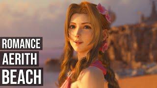 Final Fantasy 7 Rebirth - Aerith Romance Scene Beach