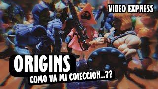 Mi colección de figuras de motu ORIGINS - video expréss - #motu #mattel