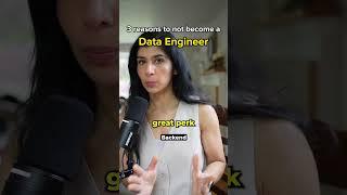 Don't Become a Data Engineer if