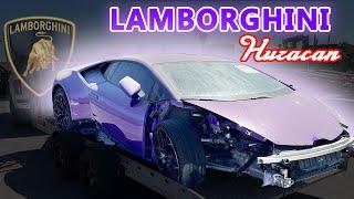 Bought a Wrecked Lamborghini Huracán from IAAI Auction – Here’s the Damage! (Part 1)