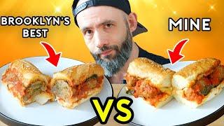 Can I Beat Brooklyn's Best Meatball Sub? (Blind Taste Test)