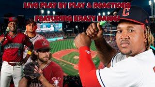 Arizona Diamondbacks vs Cleveland Guardians | Live Play by Play and Reactions