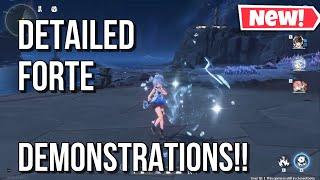 Youhu Detailed Forte Skill Demonstrations!!! Wuthering Waves 1.3