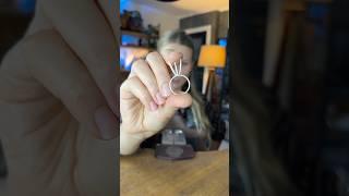 Handmade engagement ring  | easy prong setting | jewelry making tutorial | silversmithing