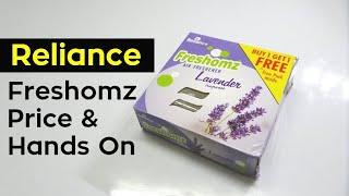 Freshomz Air Freshener Price | Hands On Review | From Reliance Industries Products