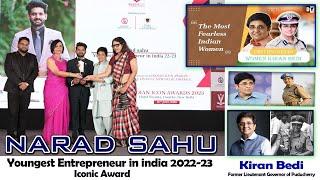 Youngest Entrepreneur 2022-23 | Mr. Narad Sahu - Motivational Speaker | Iconic Awards 2022-23