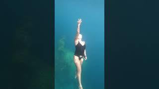 Freediving Girl | Ascend #shorts #freediving #travel