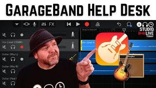 GarageBand Help Desk | LIVE GarageBand Q&A