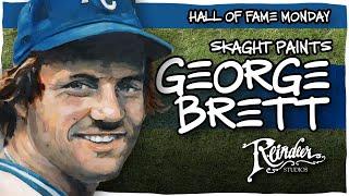 George Brett Oil Painting | Hall of Fame Monday