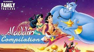 ALADDIN | All the BEST Clips and Trailer Compilation for Disney Classic Movie