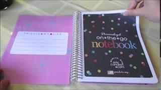 UNBOXING: ERIN CONDREN ON THE GO NOTEBOOK