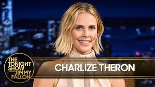Charlize Theron’s Kid Said Her Makeup “Eats Down"; Talks Recruiting Uma Thurman for Old Guard 2