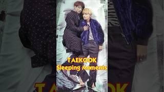 Taekook Sleeping Moments 3 V and Jungkook secret moments- Taekook love story new shorts