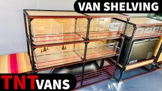 Camper Van Shelving & Storage by TNTvans - Van Conversion